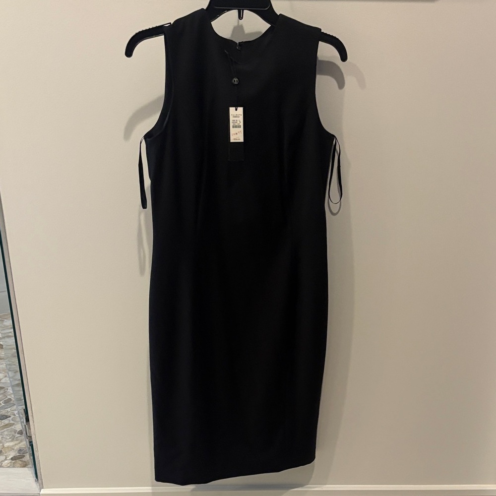 Talbots Classic Black Midi Dress